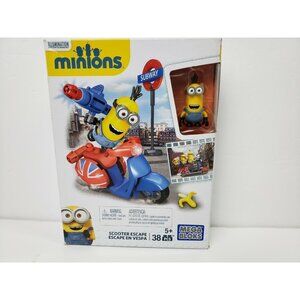 Despicable Me Minions Mega Bloks Scooter Escape Vespa Movie Exclusive